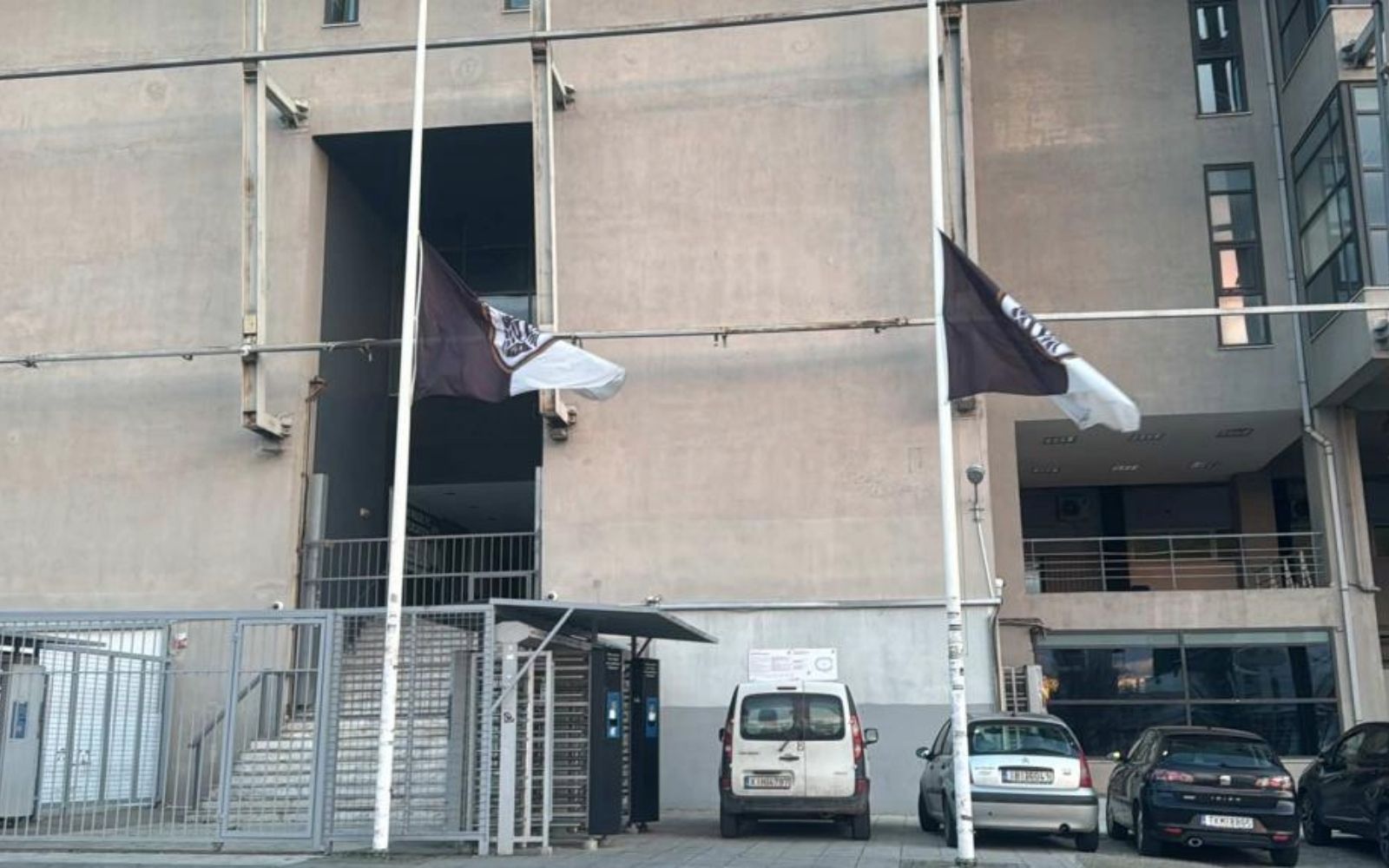 Σημαίες, ΠΑΟΚ